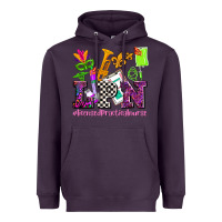 Plum mardi gras lpn licensed practical nurse Heavyweight Hoodie - AdoDesignShop