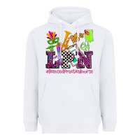 White mardi gras lpn licensed practical nurse Heavyweight Hoodie - AdoDesignShop