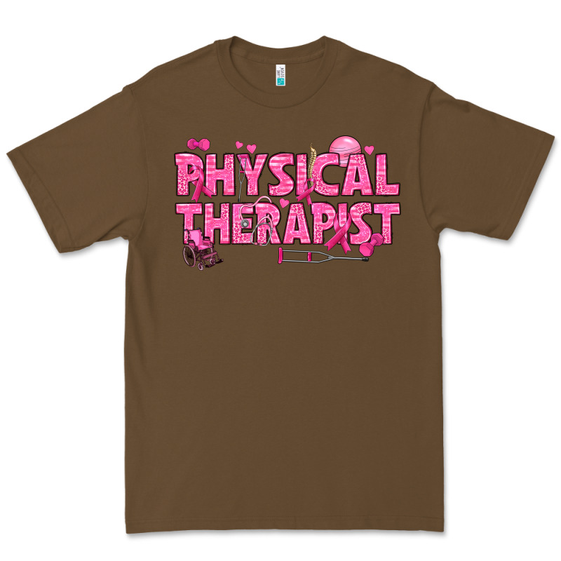Breast Cancer Physical Therapist Premium Tee by texasbilliewilder | Teevron