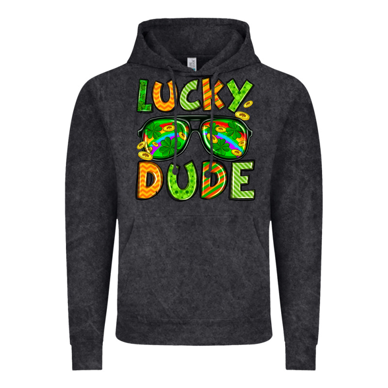 St. Patrick's Lucky Dude Vintage Hoodie by OliviaCreatesArt | Teevron