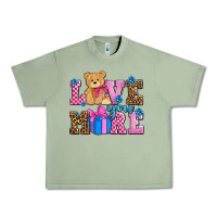 Oil Green love you more olivia Urban Heavy Tee - OliviaCreatesArt