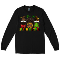 Black We are black history Long Sleeve Tee - FaDigitalArtStudio