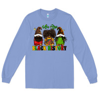 Colony Blue We are black history Long Sleeve Tee - FaDigitalArtStudio