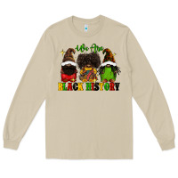 Mushroom We are black history Long Sleeve Tee - FaDigitalArtStudio