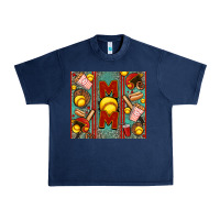 Navy softball mom Urban Heavy Tee - Jasminsmagicworld