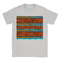 Moon Dust tooled leather and aztec Classic Tee - TumblerDesignByShophia