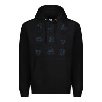 Black Skulls Premium Hoodie - maiPhamDesign