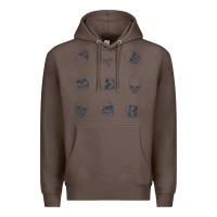 Coffee Skulls Premium Hoodie - maiPhamDesign