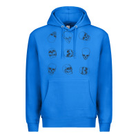 True Royal Skulls Premium Hoodie - maiPhamDesign