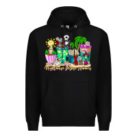 Black nightmare before summer coffee cups Premium Hoodie - CowhideDigitalArt