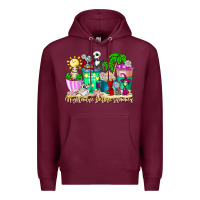 Burgundy nightmare before summer coffee cups Premium Hoodie - CowhideDigitalArt