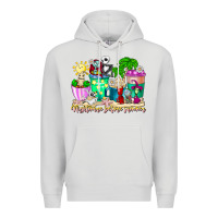 Dove Grey nightmare before summer coffee cups Premium Hoodie - CowhideDigitalArt