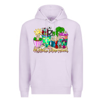Lilac nightmare before summer coffee cups Premium Hoodie - CowhideDigitalArt