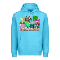 Ocean Blue nightmare before summer coffee cups Premium Hoodie - CowhideDigitalArt