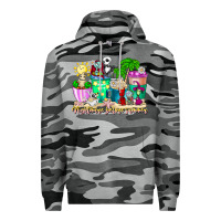 Slate Camo nightmare before summer coffee cups Premium Hoodie - CowhideDigitalArt
