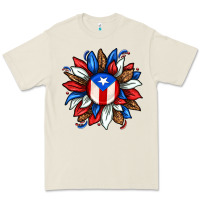 Bone puerto rico sunflower Premium Tee - texasbilliewilder