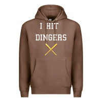 Chestnut i hit dingers baseball Premium Hoodie - maiPhamDesign