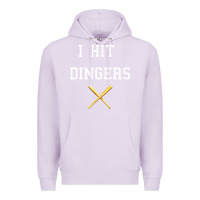 Lilac i hit dingers baseball Premium Hoodie - maiPhamDesign