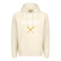 Sandshell i hit dingers baseball Premium Hoodie - maiPhamDesign