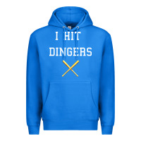 True Royal i hit dingers baseball Premium Hoodie - maiPhamDesign