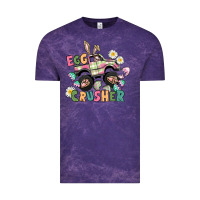 Cloud Purple Egg crusher monster truck Vintage Tee - CowGirlArtShop