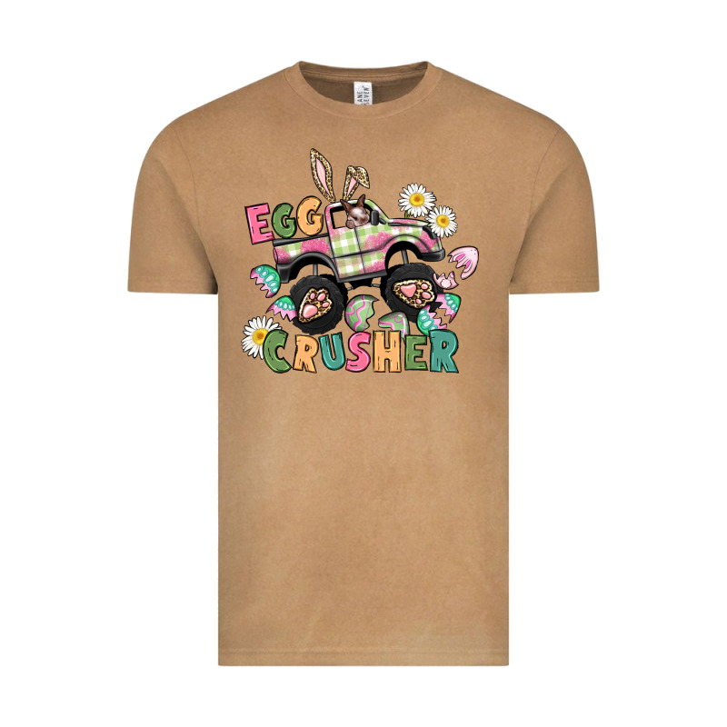 Egg Crusher Monster Truck Vintage Tee by CowGirlArtShop | Teevron