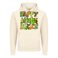 Vintage Artic St. Patrick's Happy go lucky Vintage Hoodie - OliviaCreatesArt