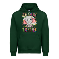 Forest Green totally adorable Urban Hoodie - JahusDesignShop