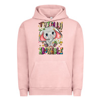 Pigment Salmon totally adorable Urban Hoodie - JahusDesignShop