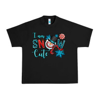 Black i am snow cute Urban Heavy Tee - OliviaCreatesArt