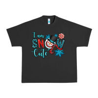 Pigment Black i am snow cute Urban Heavy Tee - OliviaCreatesArt