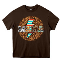 Chocolate Brown Country Mama Heavy Core Tee - texasbilliewilder
