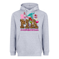 Heather Grey valentines day m a medical assistant Heavyweight Hoodie - AdoDesignShop
