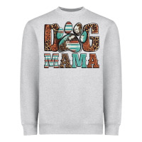 Heather Grey dog mama Heavyweight Sweatshirt - Artiststas