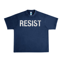Navy resist united states america protest rebel political Urban Heavy Tee - maiPhamDesign
