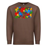 Chestnut autism heart background Premium Sweatshirt - AdoDesignShop