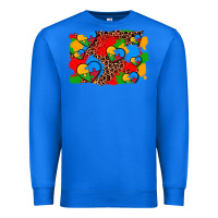 True Royal autism heart background Premium Sweatshirt - AdoDesignShop
