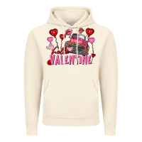 Vintage Artic Hello Valentine Valentine's Day truck Vintage Hoodie - FaDigitalArtStudio