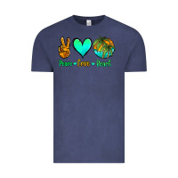 Vintage Denim peace love beach Vintage Tee - Jasminsmagicworld