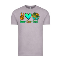 Vintage Zinc peace love beach Vintage Tee - Jasminsmagicworld