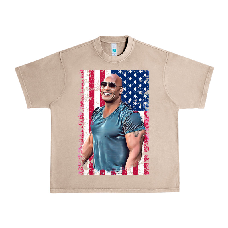 Dwayne The Rock Johnson Men Gift Urban Heavy Tee by maiPhamDesign | Teevron