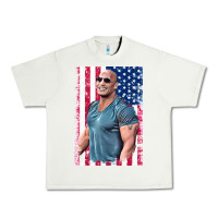 Pistachio Dwayne The Rock Johnson Men Gift Urban Heavy Tee - maiPhamDesign