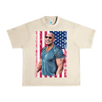 Sandshell Dwayne The Rock Johnson Men Gift Urban Heavy Tee - maiPhamDesign