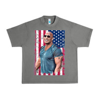 Tornado Dwayne The Rock Johnson Men Gift Urban Heavy Tee - maiPhamDesign