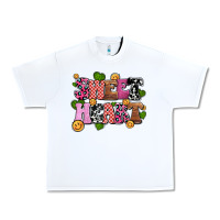 White sweetheart olivia Urban Heavy Tee - OliviaCreatesArt