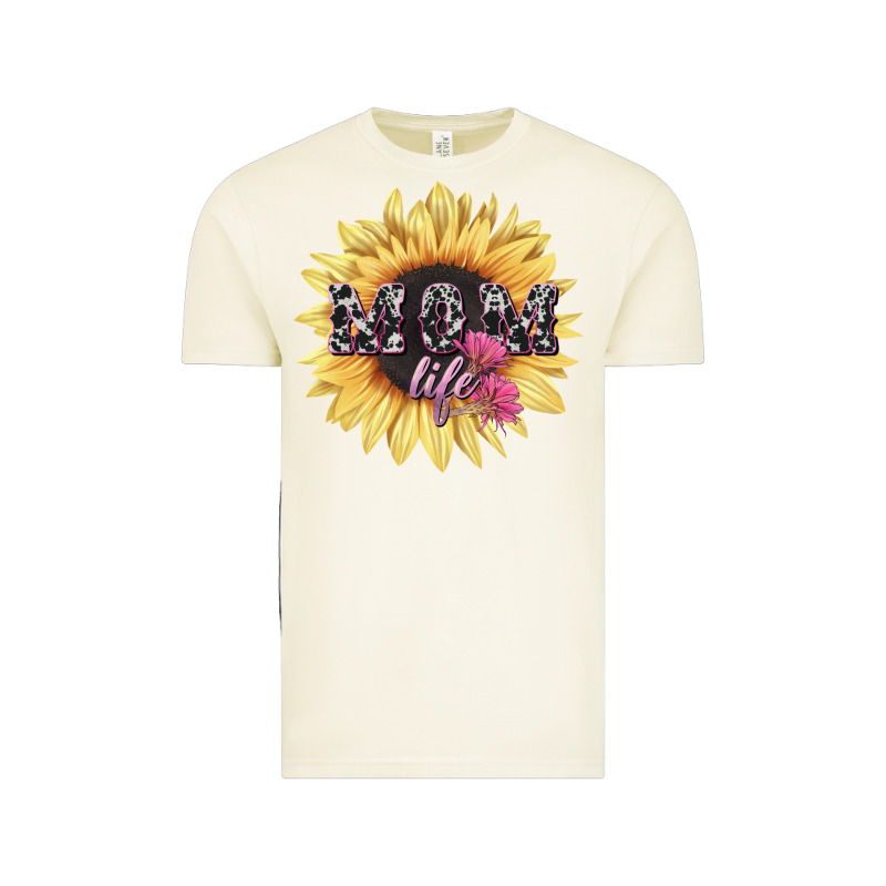 Mom Life Sunflower Mother's Day Vintage Tee by HowdyJamesFarm | Teevron