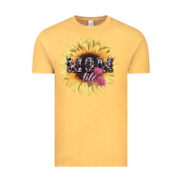 Vintage Mustard Mom life sunflower mother's day Vintage Tee - HowdyJamesFarm