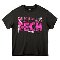 Asphalt Breast Cancer Maintenance Tech Heavy Core Tee - texasbilliewilder