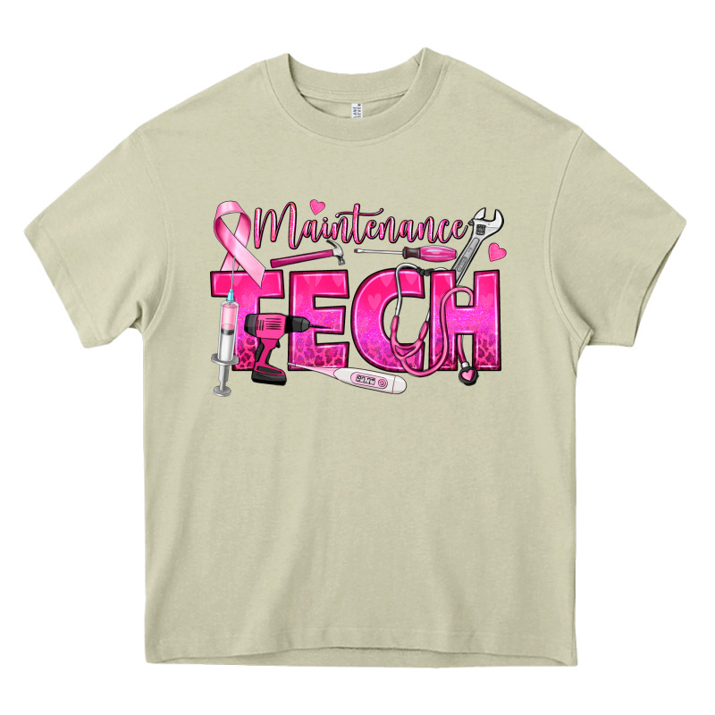 Breast Cancer Maintenance Tech Heavy Core Tee by texasbilliewilder | Teevron