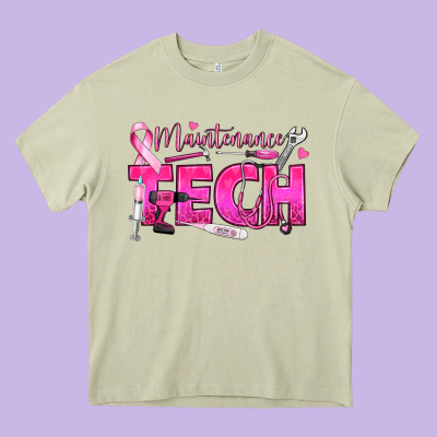 Breast Cancer Maintenance Tech Heavy Core Tee Designed By Texasbilliewilder
